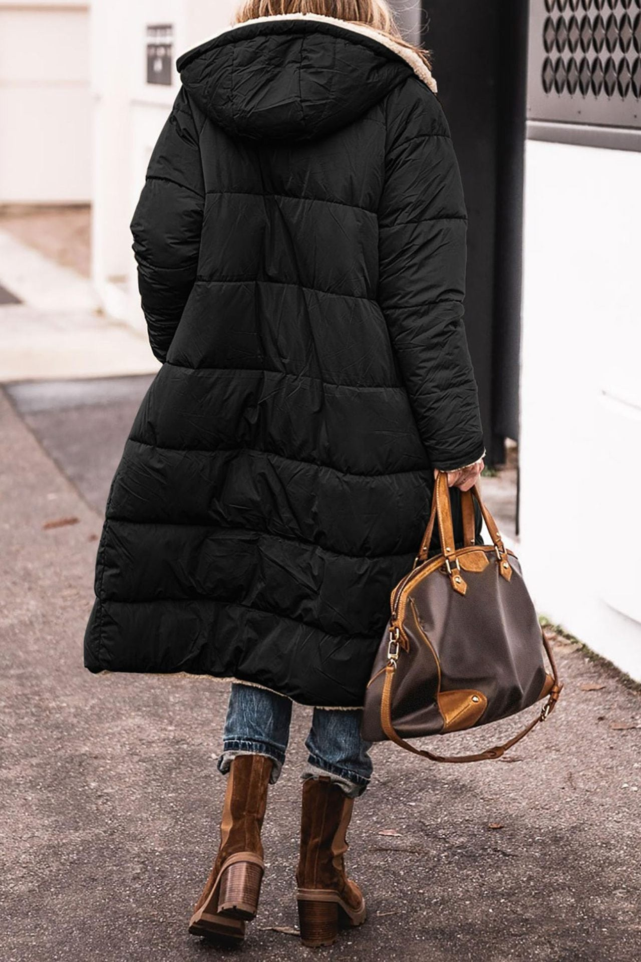 Luna Elegant-Fit Reversible Coat | Versatile Elegance