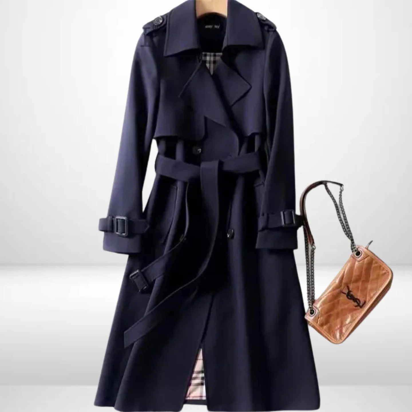 Luna Rae Classic Belted Trench Coat | Timeless Everyday Elegance