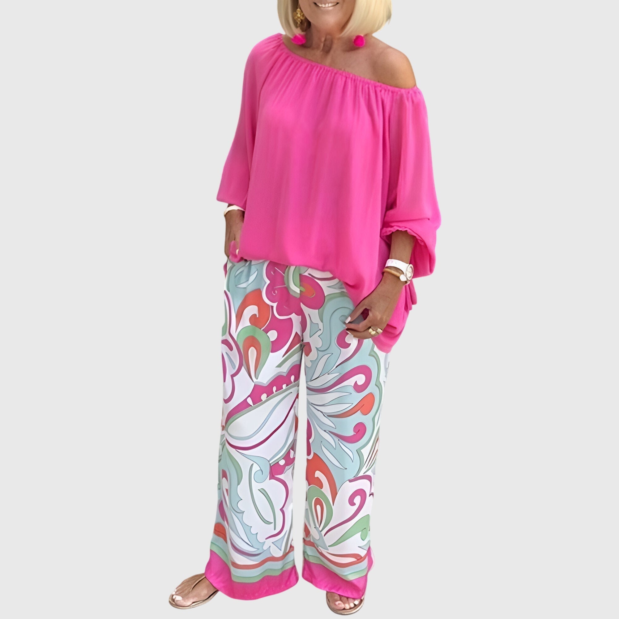 Camille - Vibrant Lounge Set