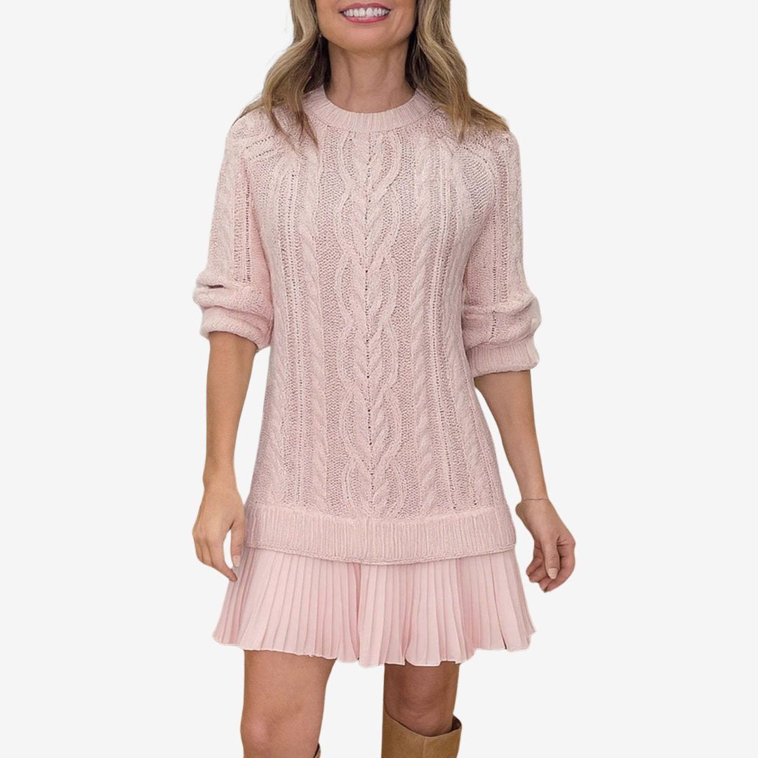 Freyana - Knitted sweater dress