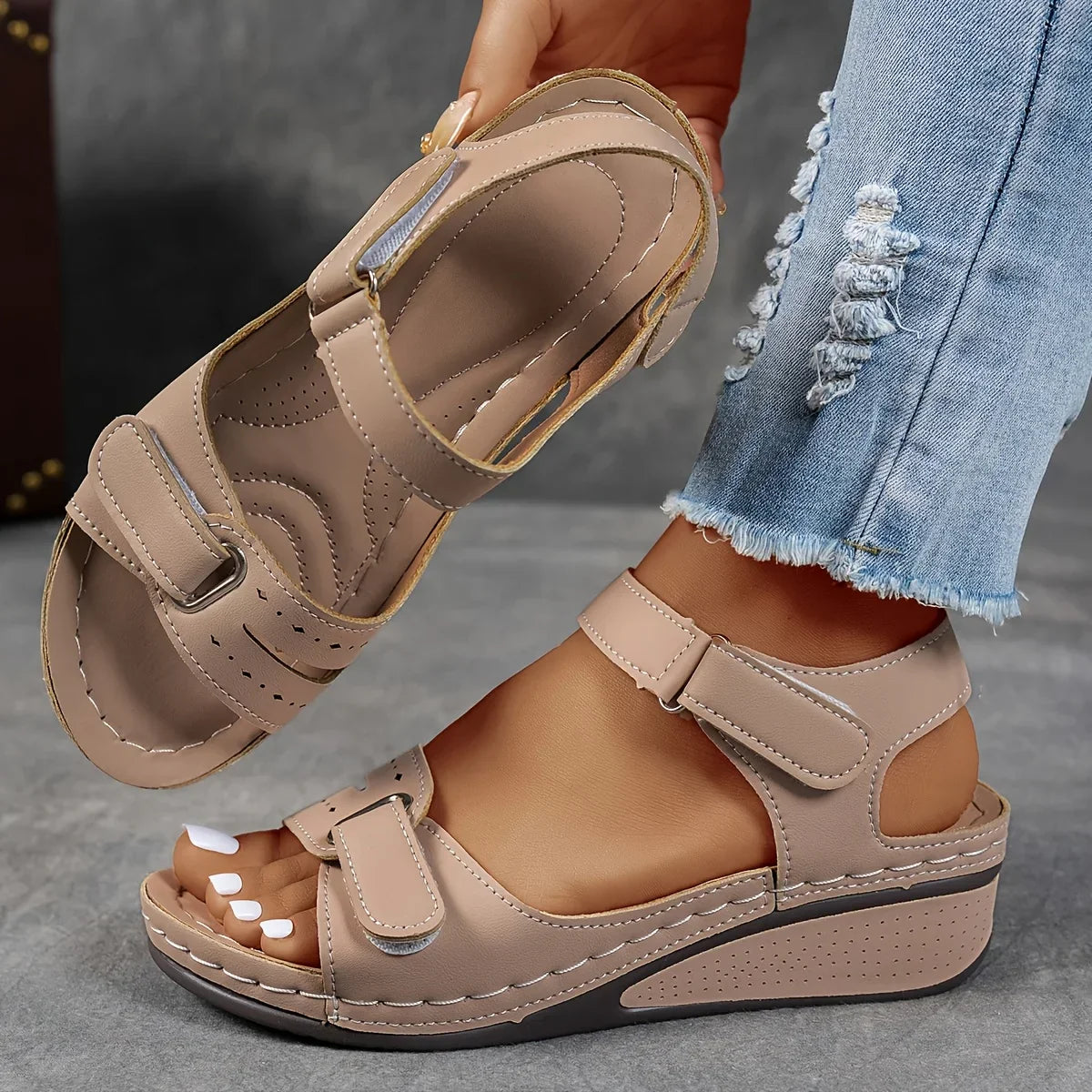 Genelia - Stylish Orthopedic Sandals
