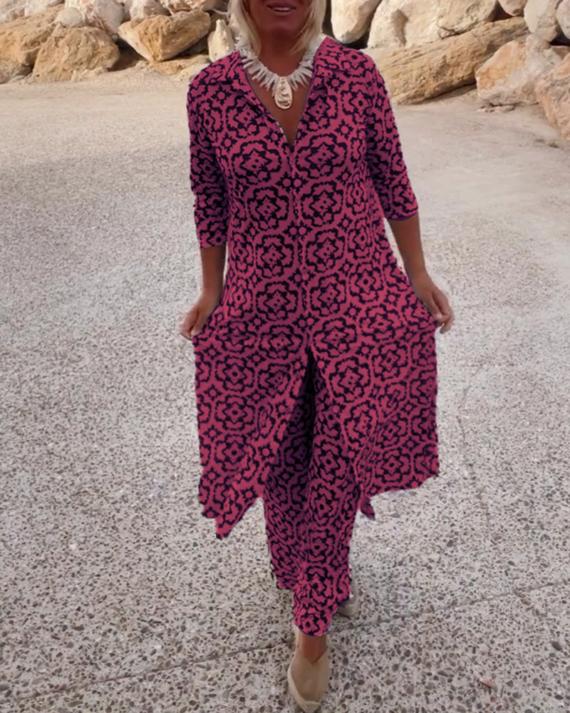 Erika - Printed 2-Piece Set