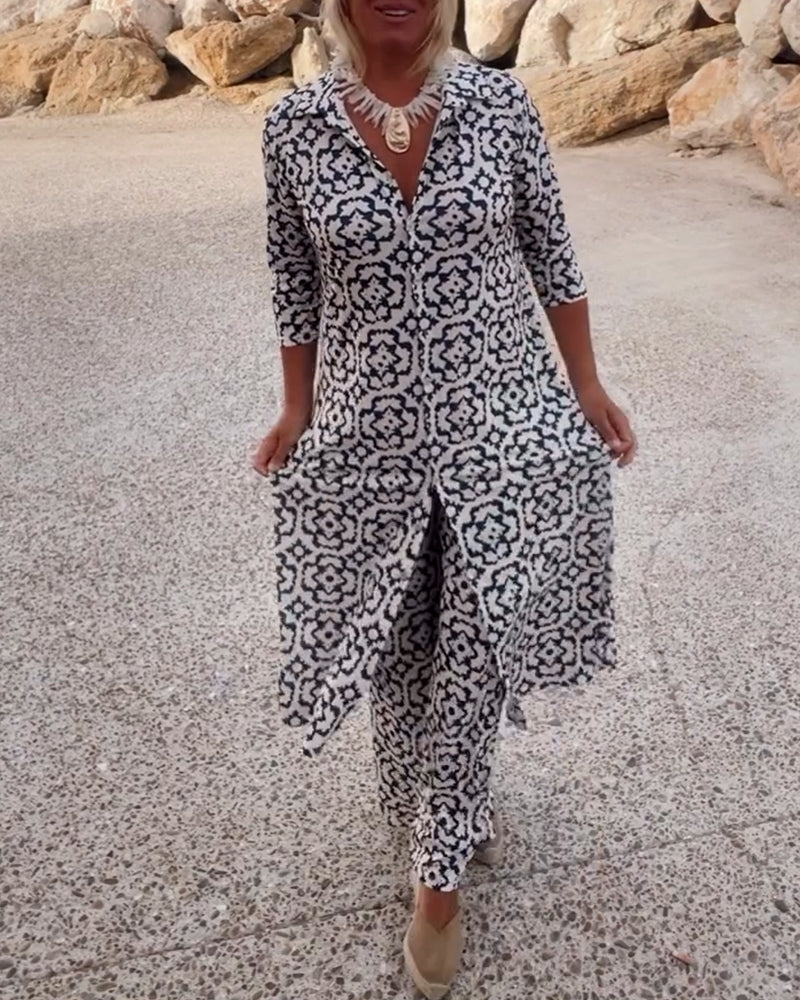 Erika - Printed 2-Piece Set