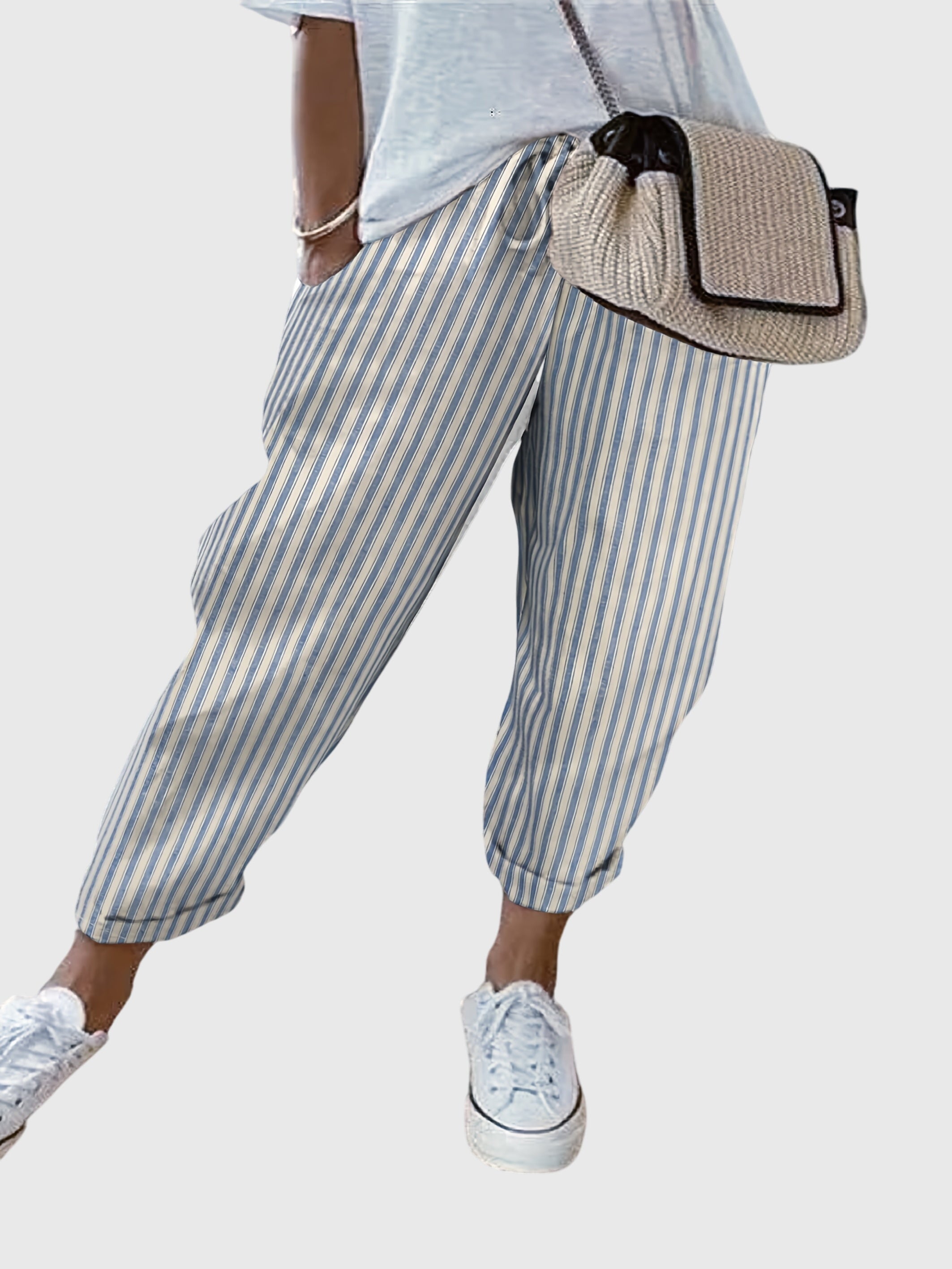 Amelia - Striped Pants
