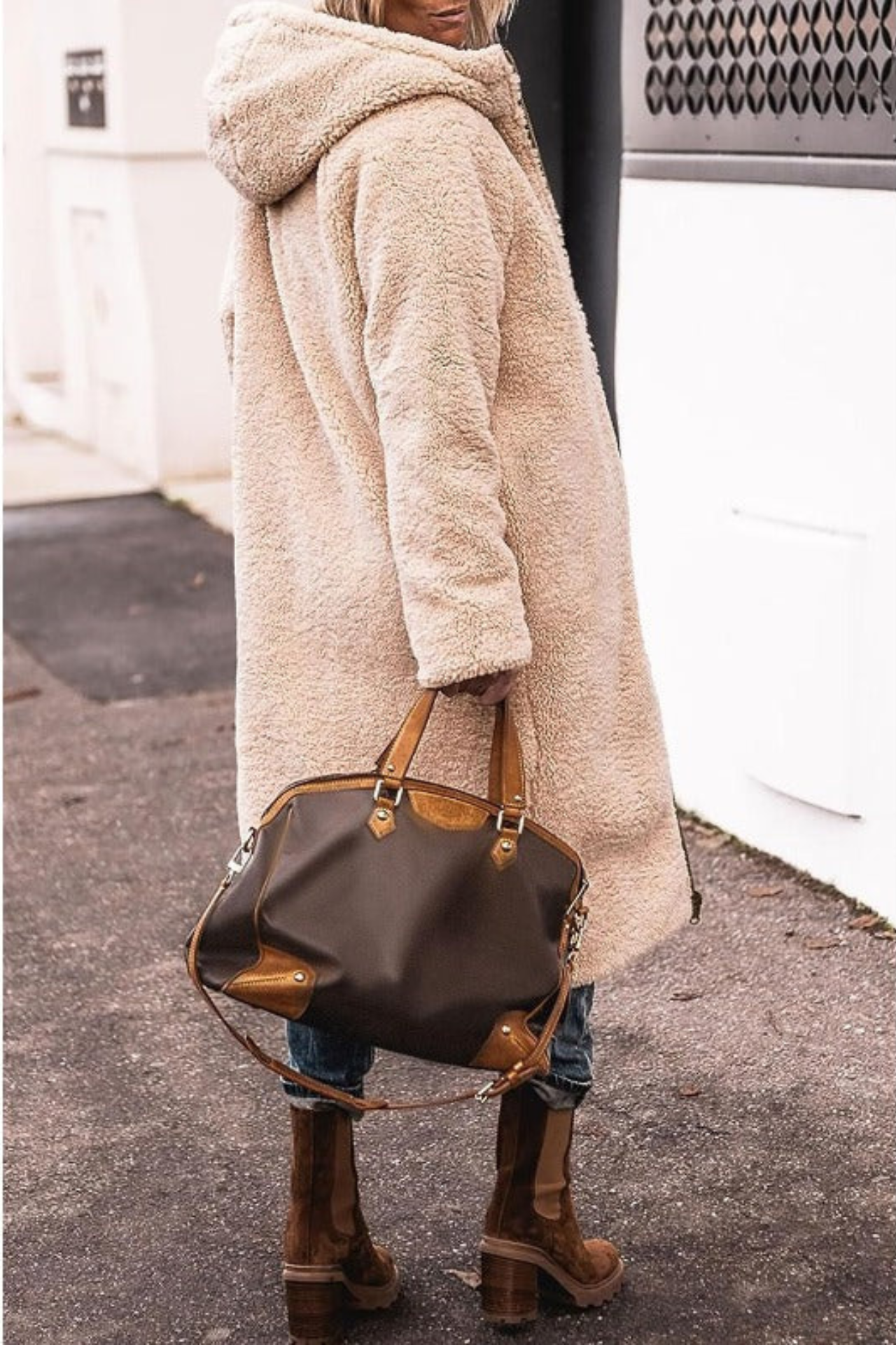 Manon - Elegant Reversible Coat for Women