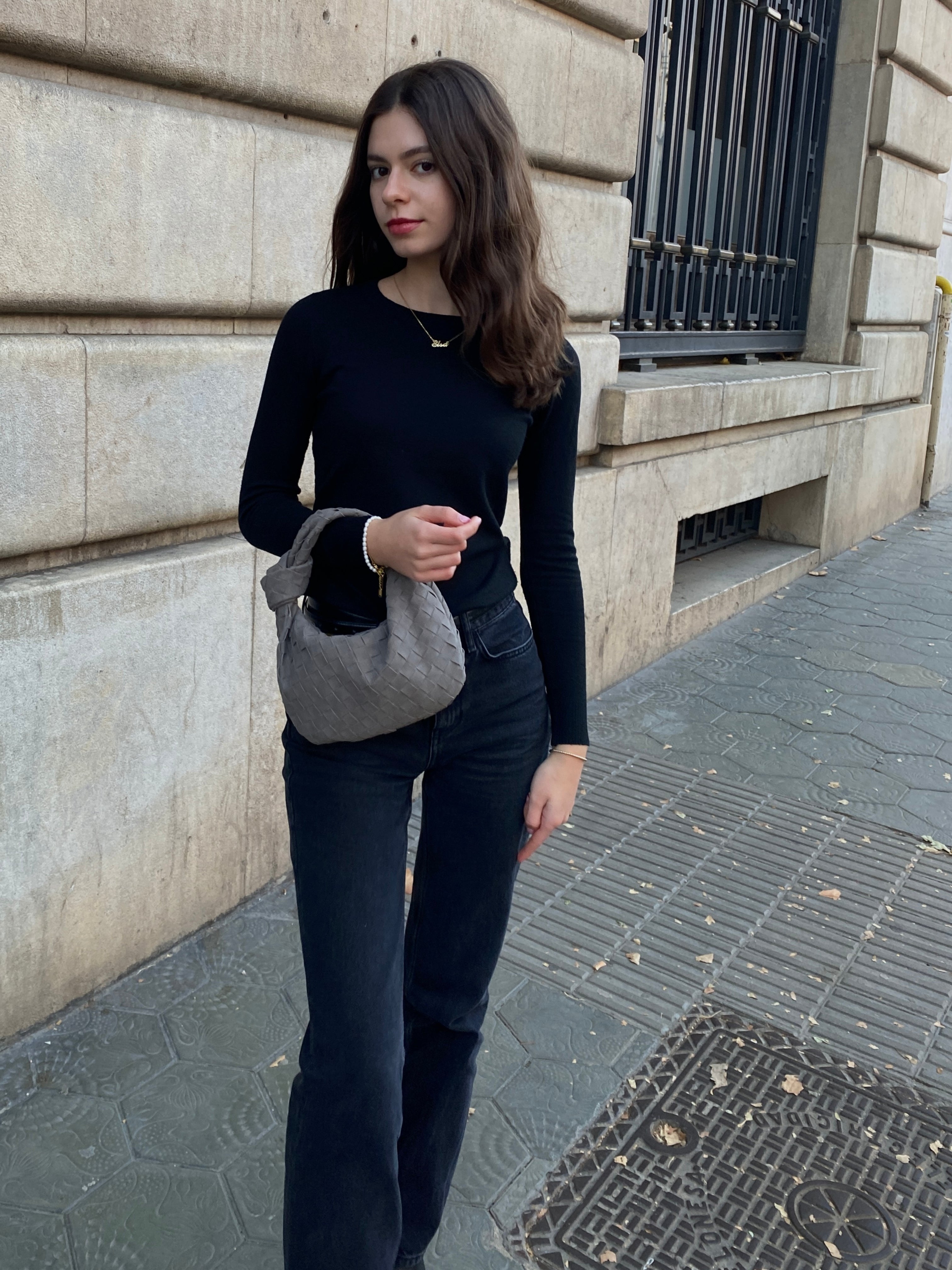 Renee | Soft Braided Mini Suede Bag