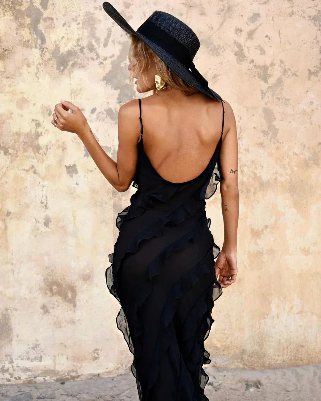 Demetria | Stunning Ruffled Dress