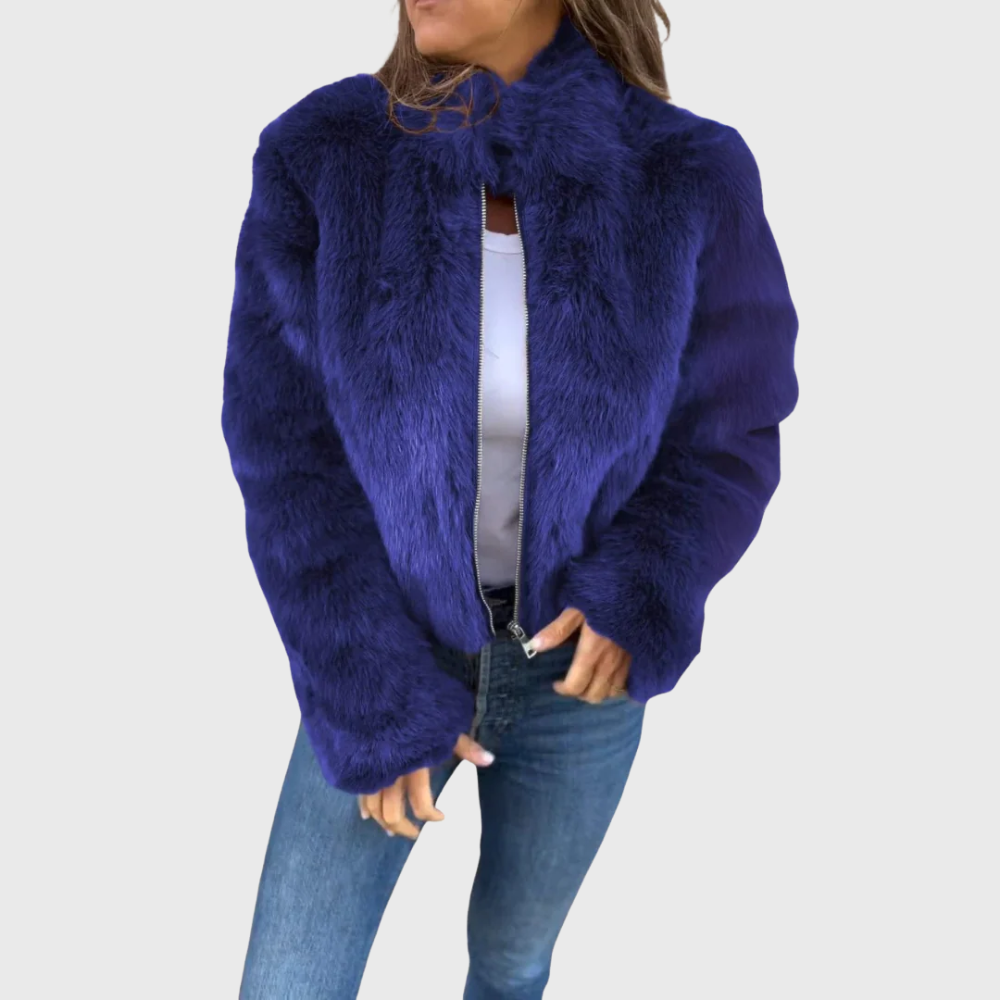 Heather - Teddy Thermal Fleece Jacket