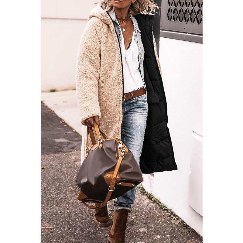 Luna Elegant-Fit Reversible Coat | Versatile Elegance
