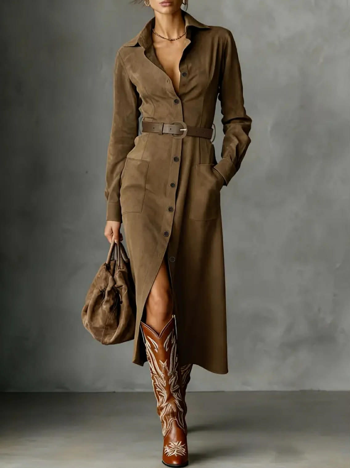 Annaly Suede Look | Dress