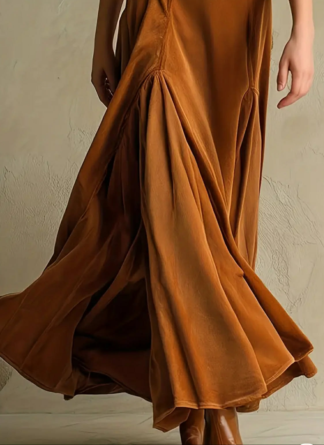 Selina - Elegant Velvet Maxi Dress