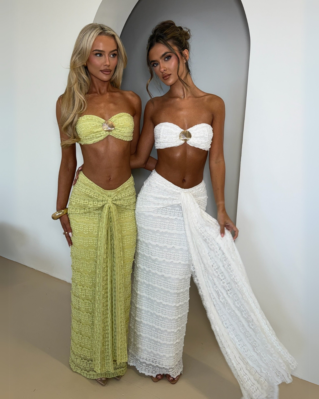 Gloriana | Sandshell Maxi Set