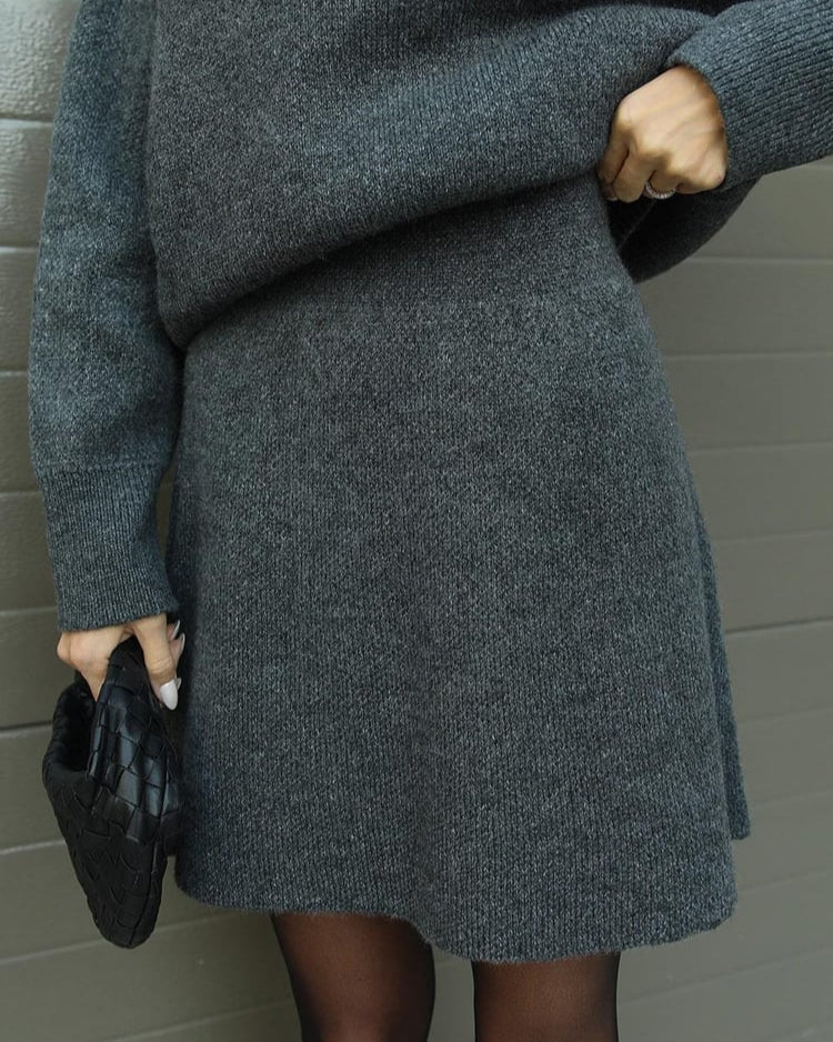 Amelia Knitwear Set | Cozy Elegance for Cooler Days