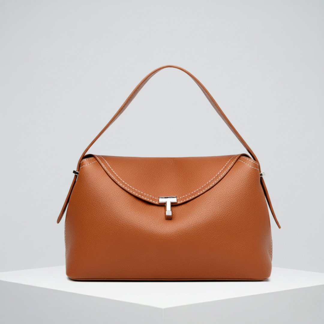 Poppy - Classic Structured Shoulder Bag