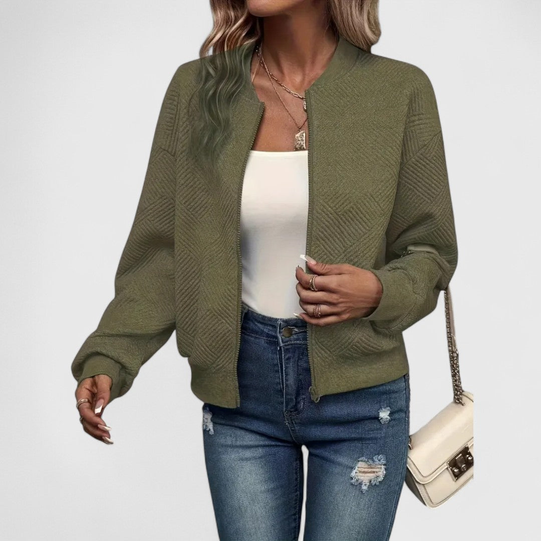 Sophia - Lightweight Casual Zip-Up Jacket