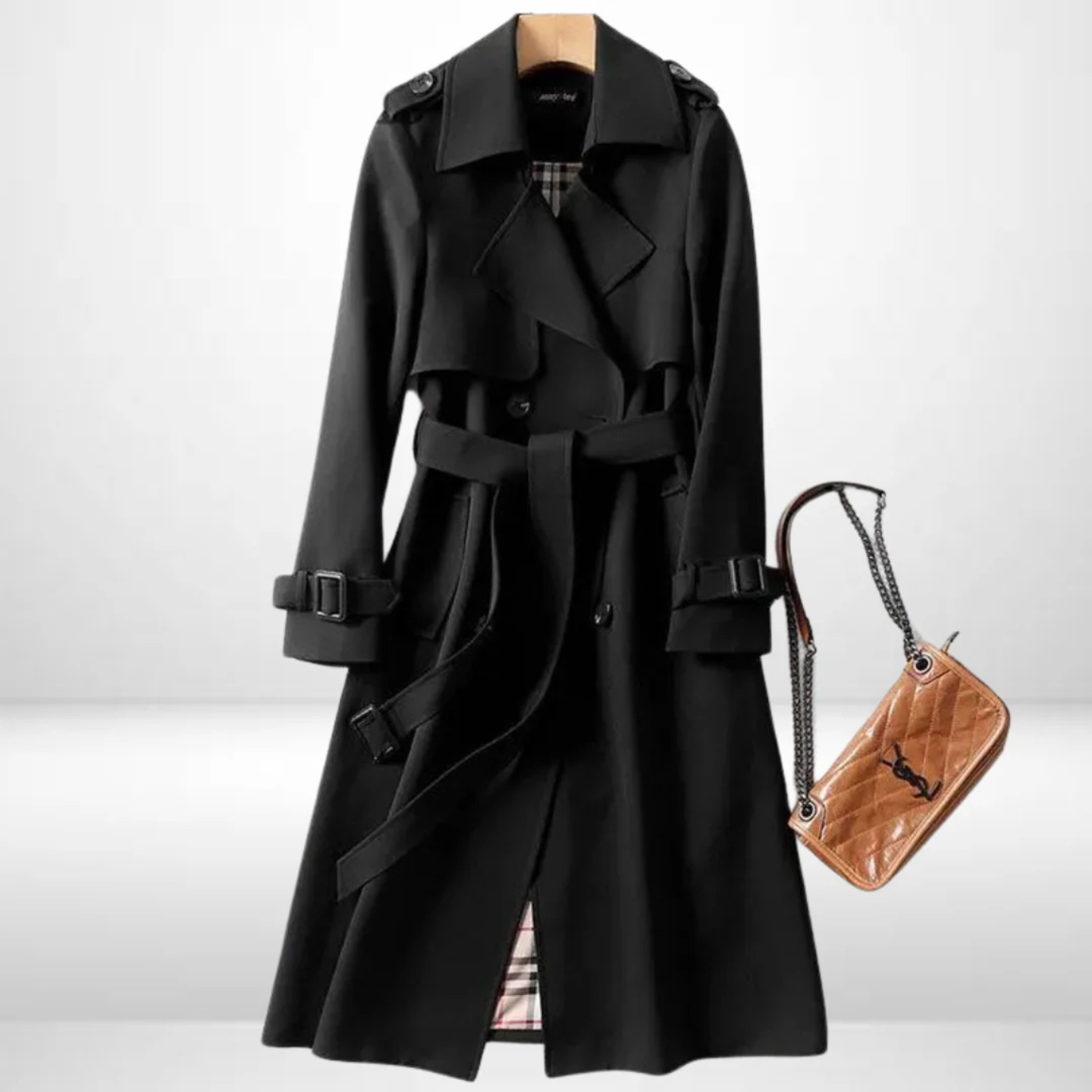 Luna Rae Classic Belted Trench Coat | Timeless Everyday Elegance