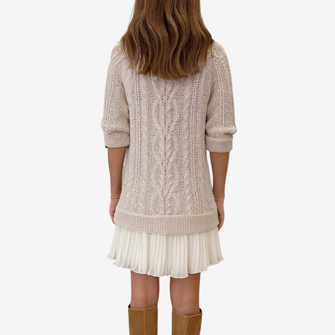 Freyana - Knitted sweater dress