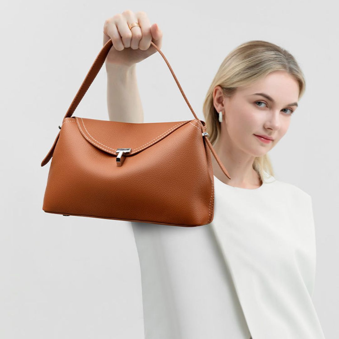 Poppy - Classic Structured Shoulder Bag