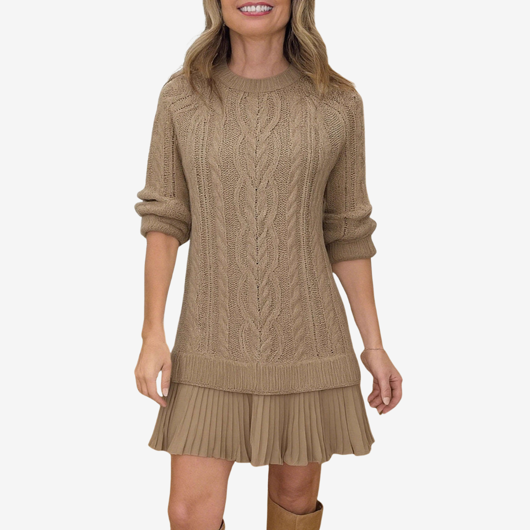 Freyana - Knitted sweater dress