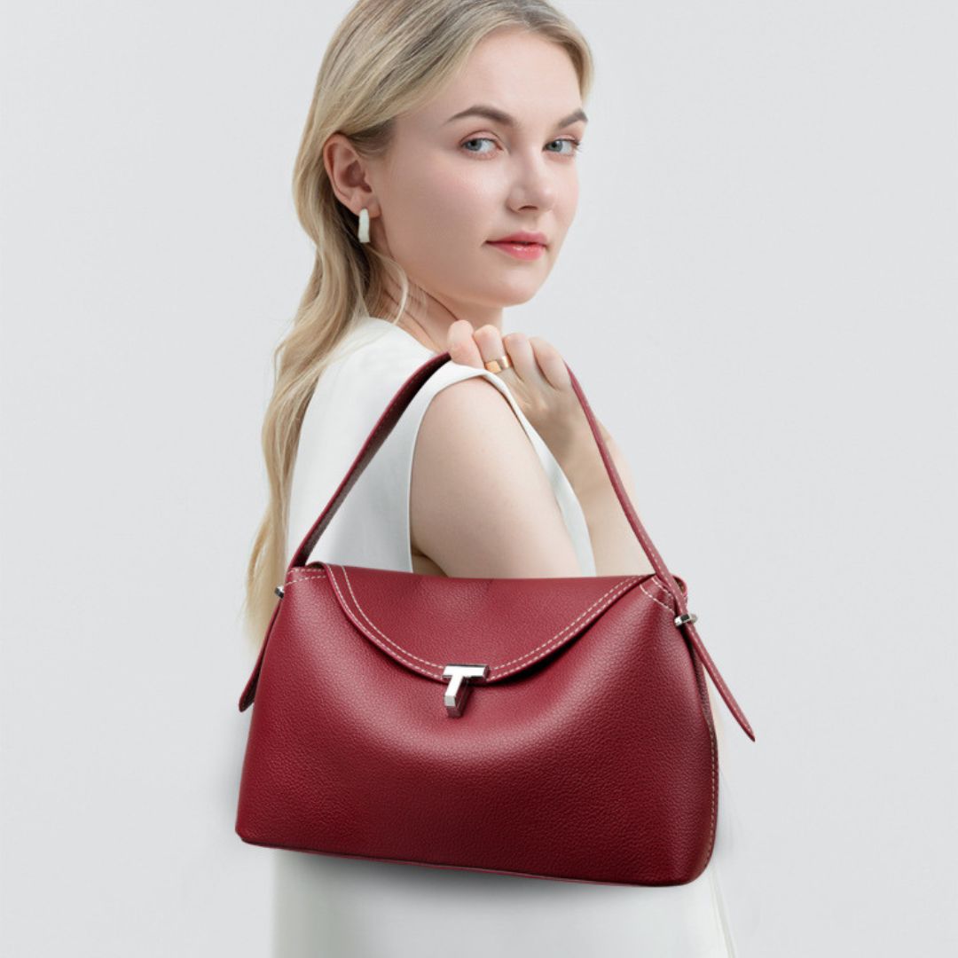 Poppy - Classic Structured Shoulder Bag