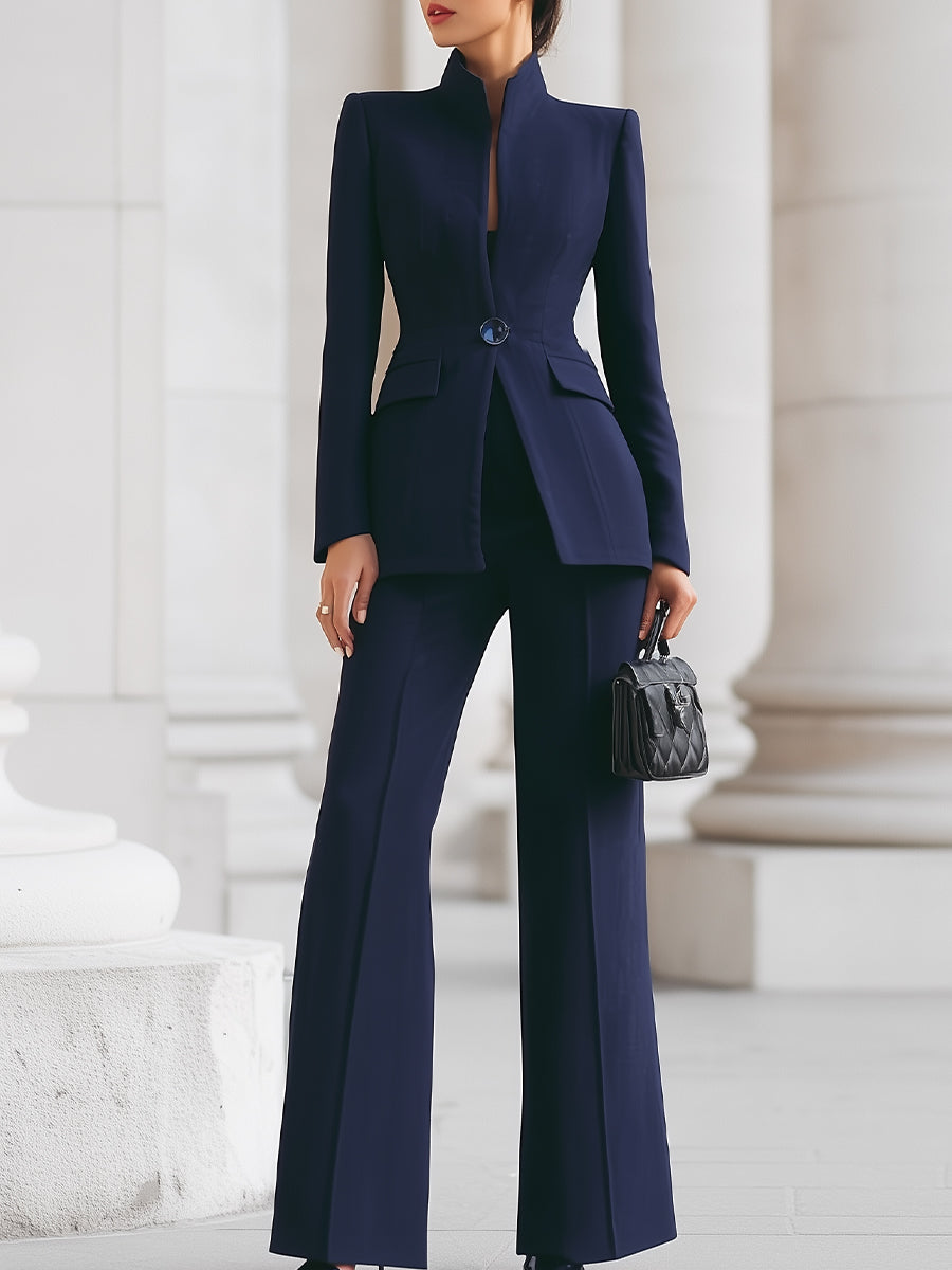 Luna| Elegant Blazer & Trouser Suit Set