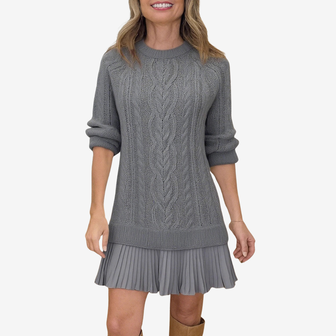 Freyana - Knitted sweater dress