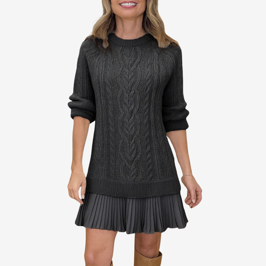 Freyana - Knitted sweater dress