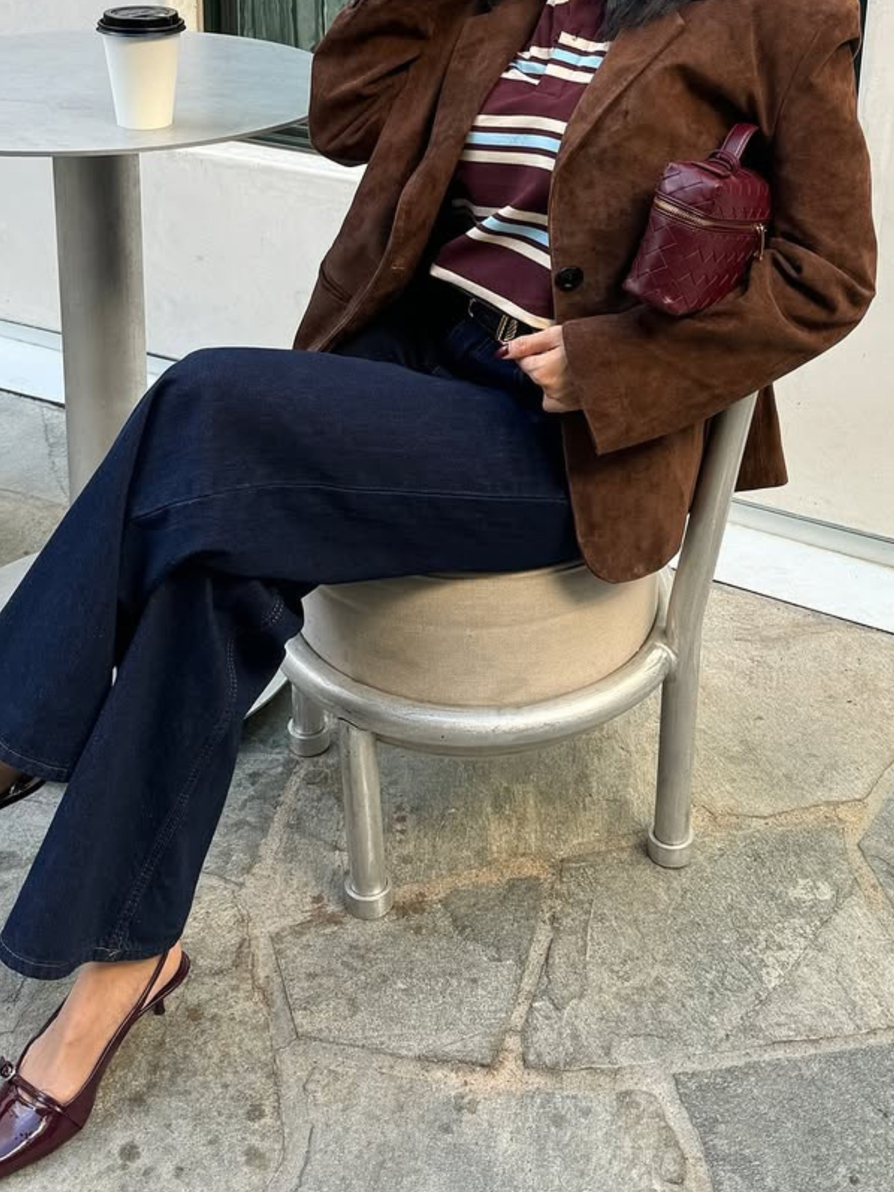 Juliette | Polished Structured Woven Bag