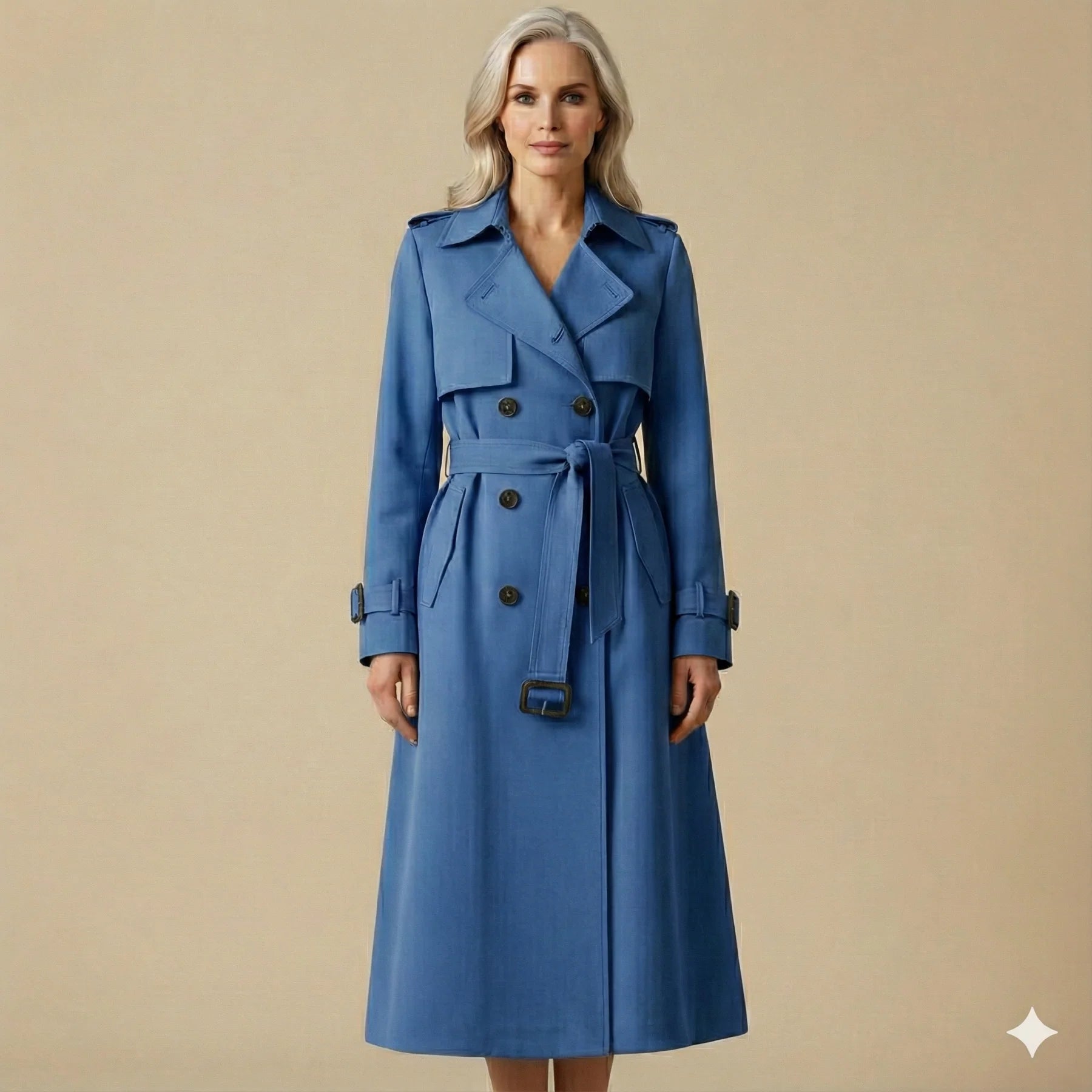 Luna Rae Classic Belted Trench Coat | Timeless Everyday Elegance