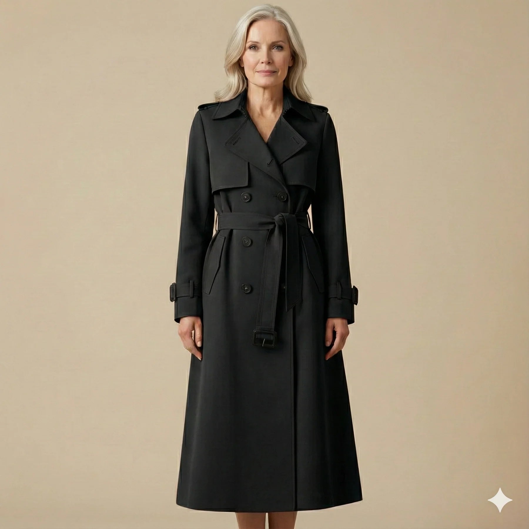 Luna Rae Classic Belted Trench Coat | Timeless Everyday Elegance