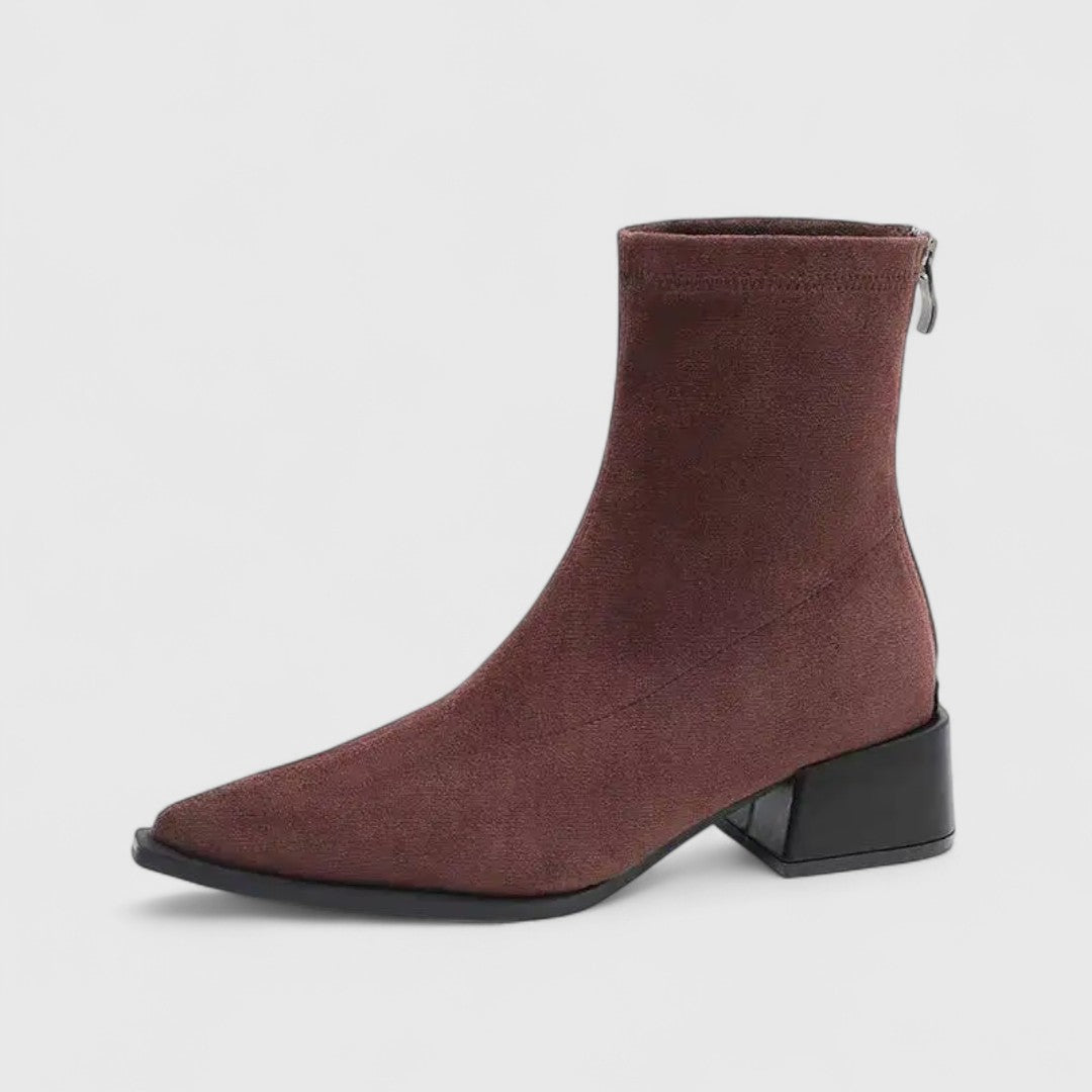 Lena – Leopard Ankle Boots