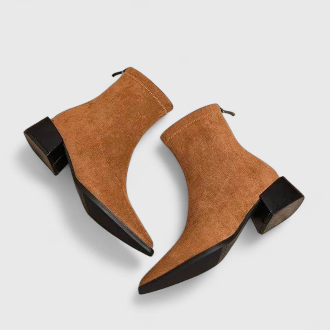 Lena – Leopard Ankle Boots
