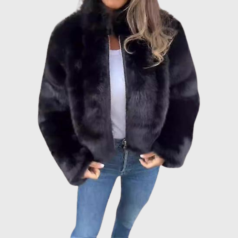 Heather - Teddy Thermal Fleece Jacket