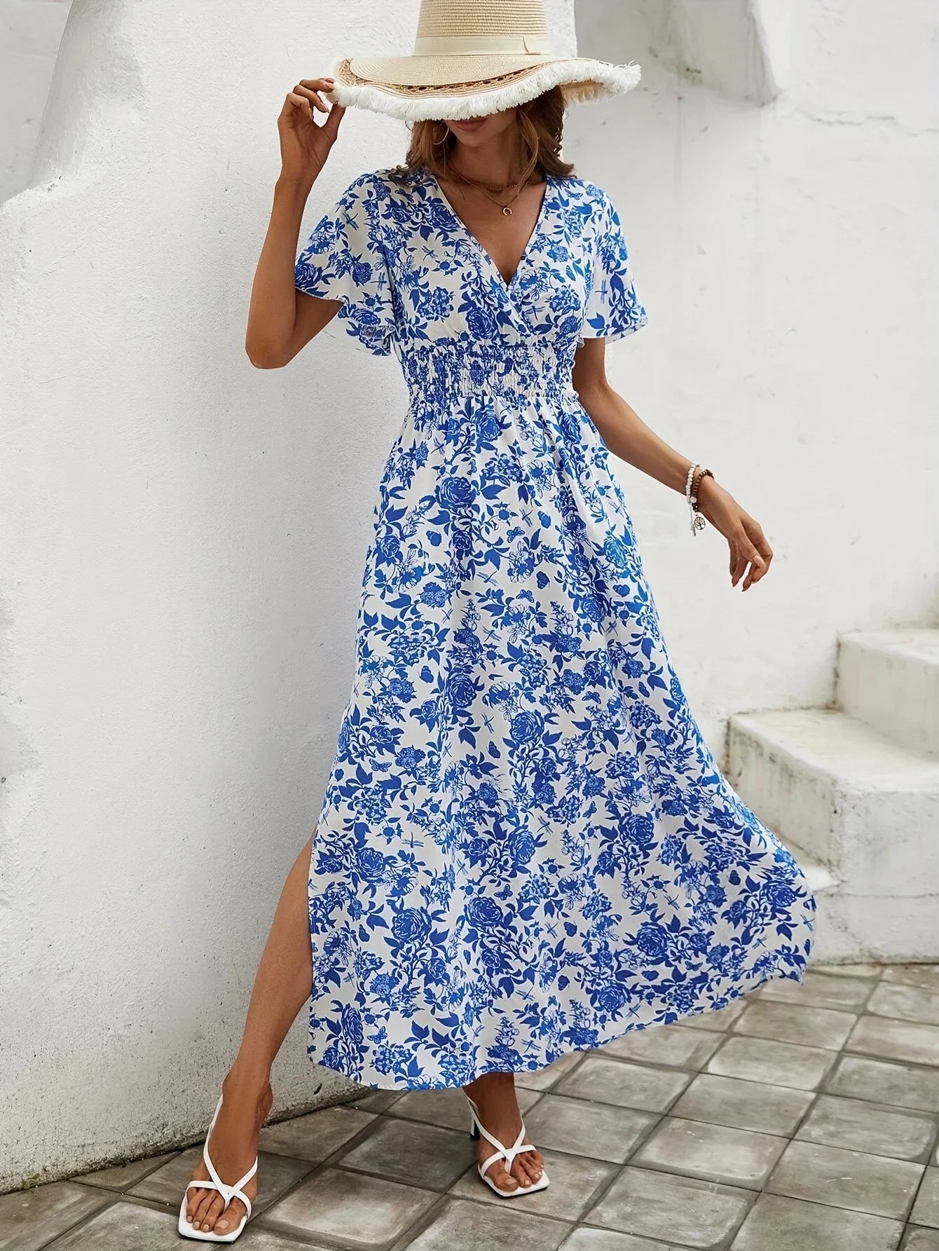 Lowri - Elegant Bohemian Dress