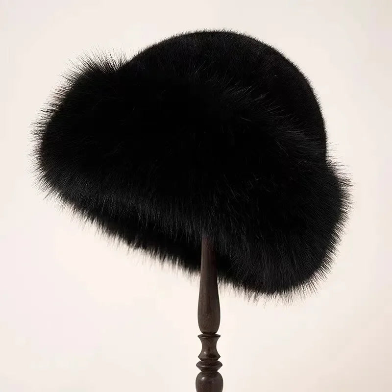 Lois Luxe Faux Fur Winter Hat – Ultra-Soft, Warm & Elegant for Women