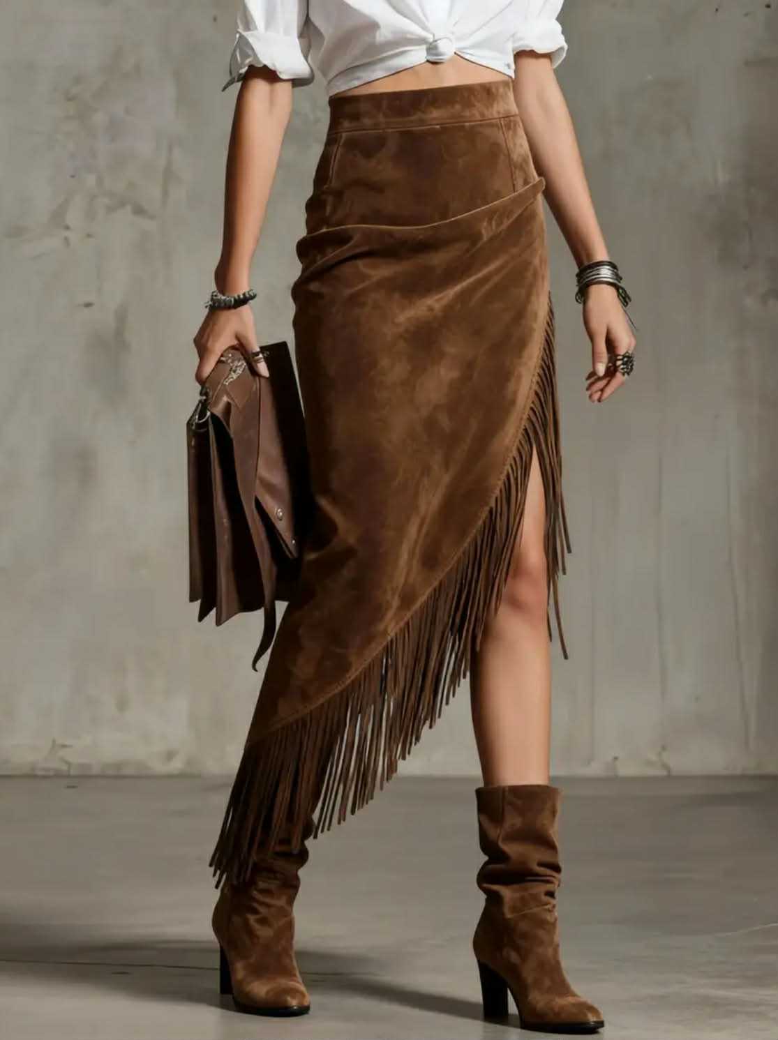 MARJOLAINE – Vintage Look Skirt