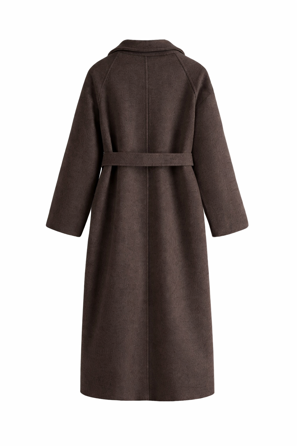 Kaith | Elegant Belted Long Coat
