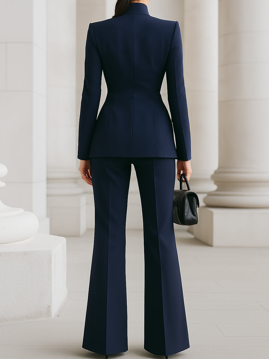 Luna| Elegant Blazer & Trouser Suit Set