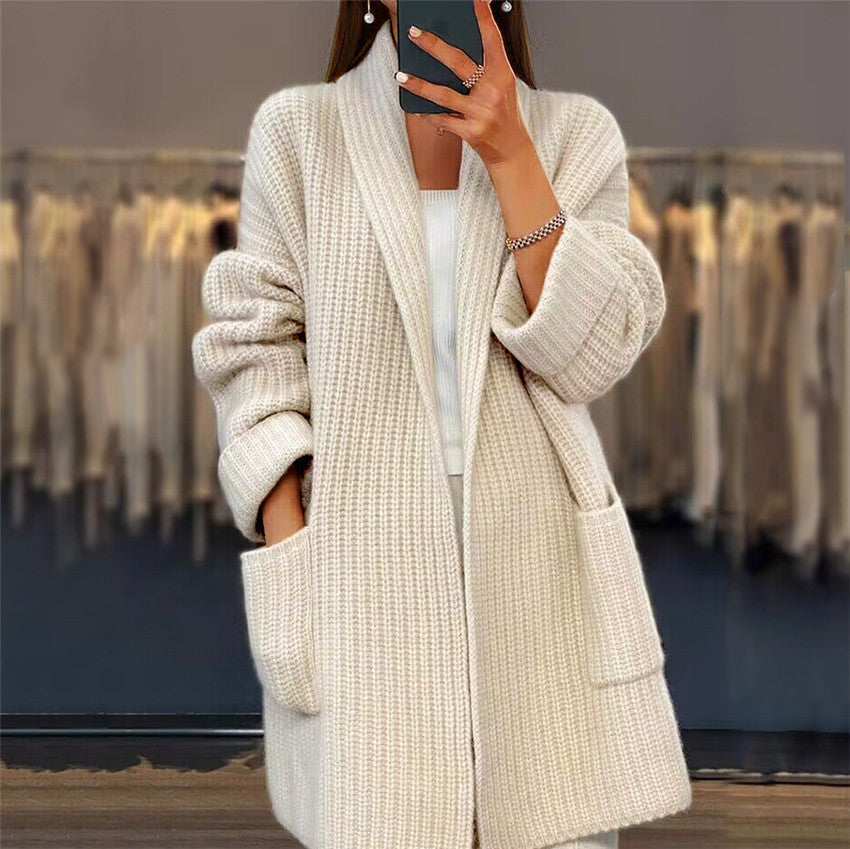 Mia – Everyday Warmth Pocket Cardigan