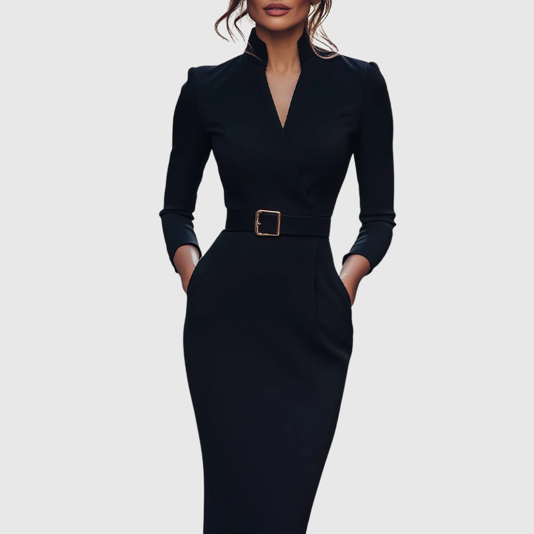 La Olivia | Refined Midi Dress