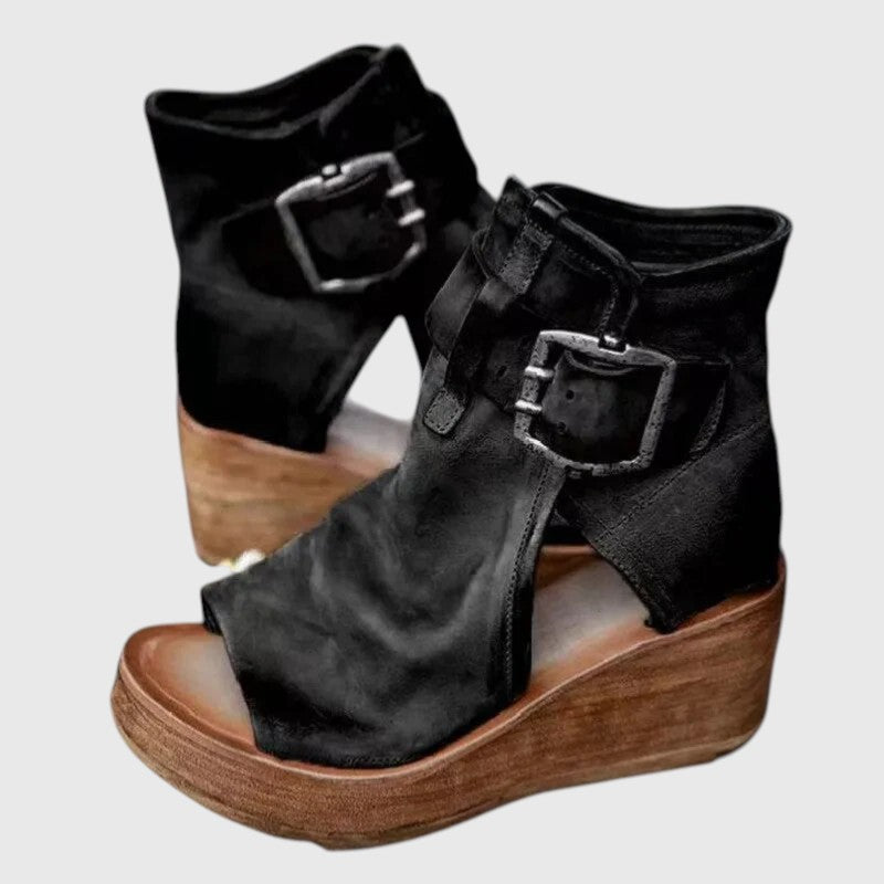 Cathy - Ridge Suede Boots