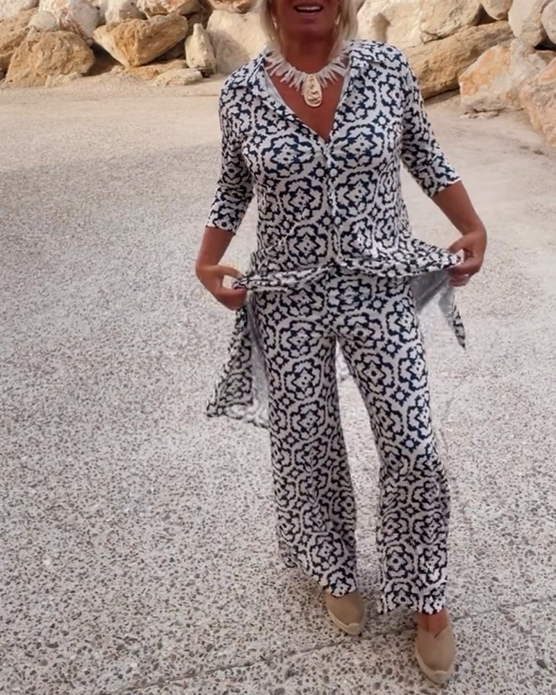 Erika - Printed 2-Piece Set