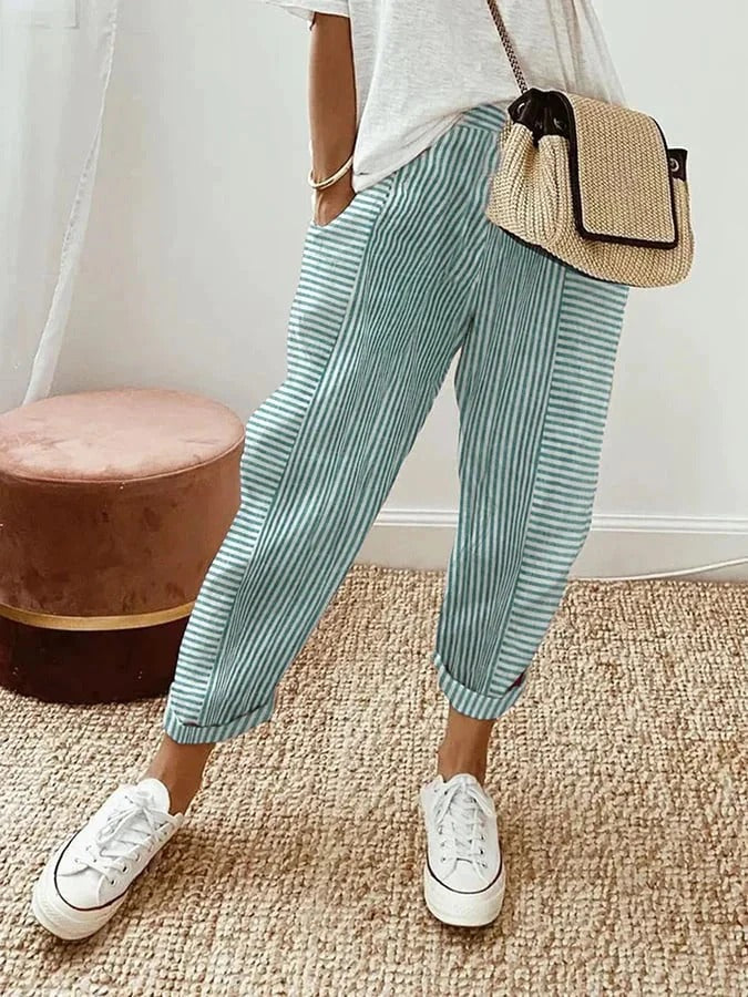 Nicola - Striped Pants