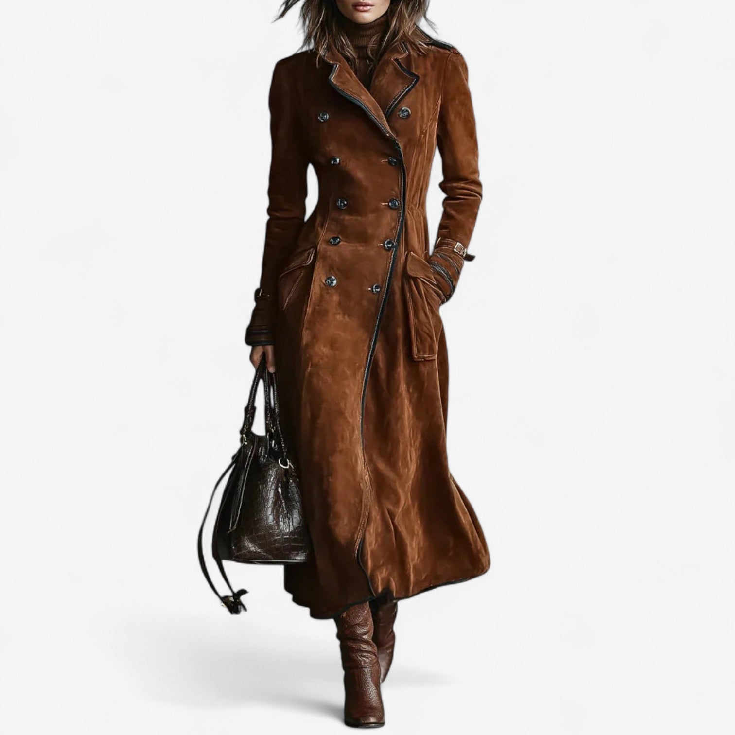 Nathaly | Elegant Trench Coat