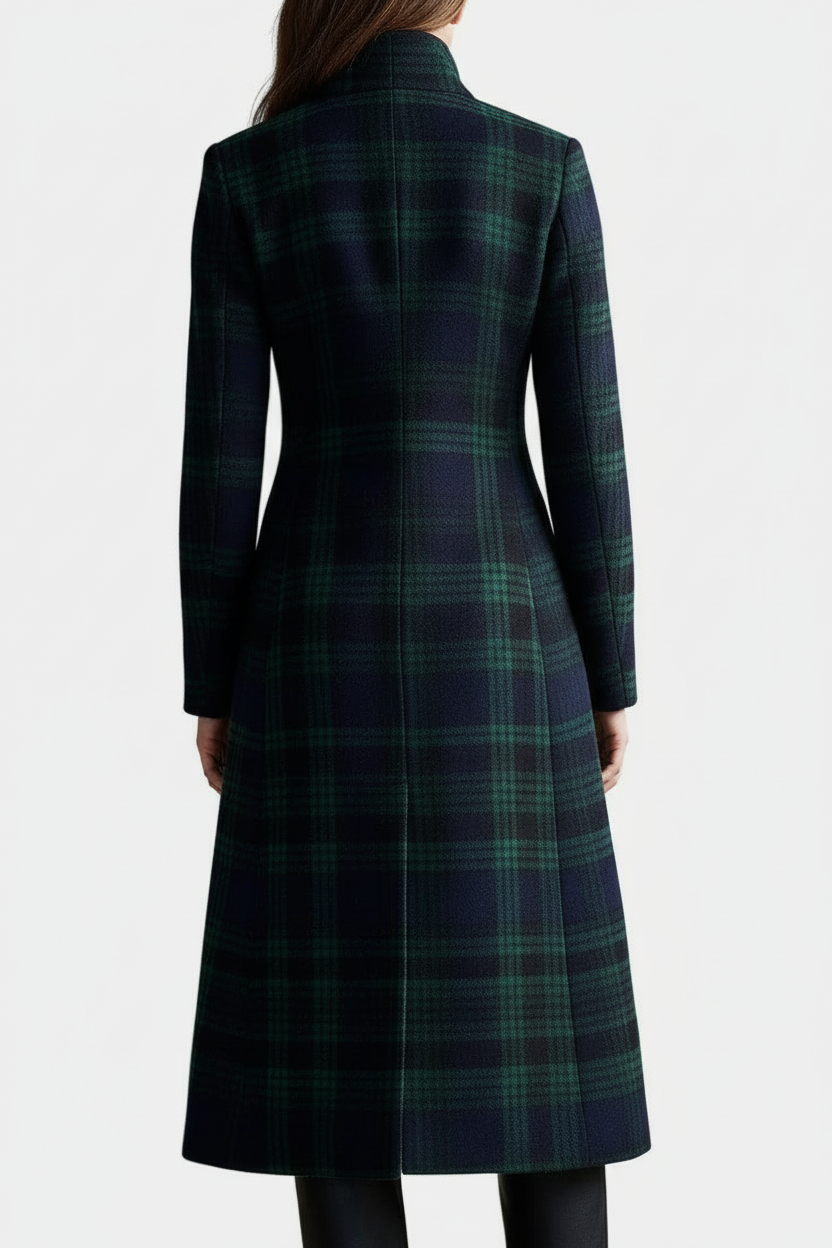 Sophia - Timeless Plaid Elegant Coat