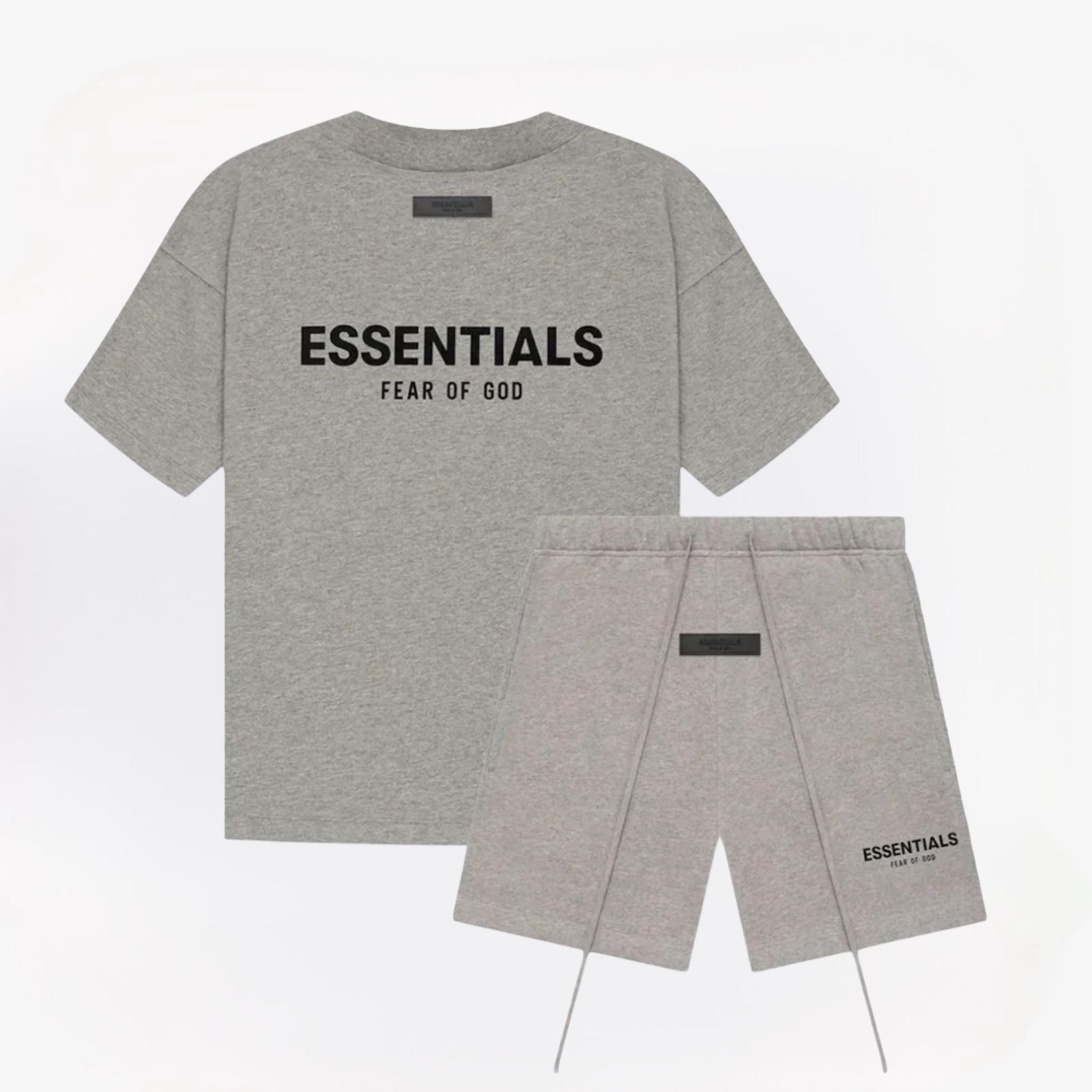 Men's Matching Shirt and Shorts Set Relaxed Everyday Co-ord