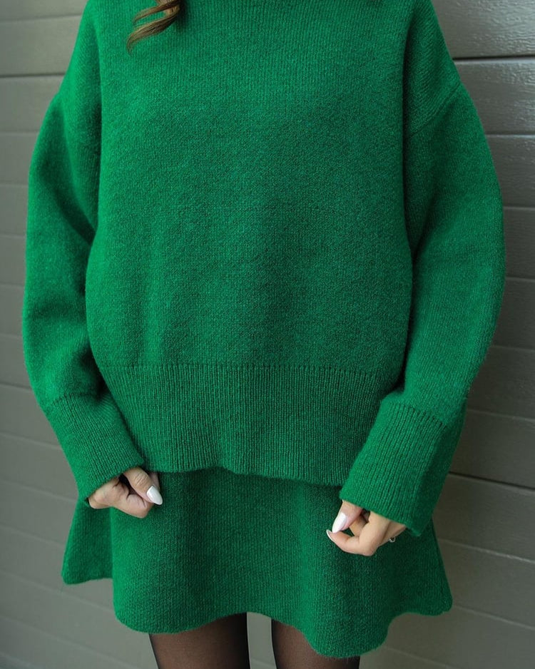 Amelia Knitwear Set | Cozy Elegance for Cooler Days